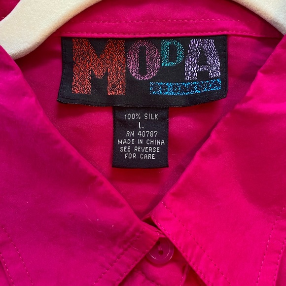 BB Dakota 80s Vintage Moda Silk Fringe Top - Picture 2 of 6